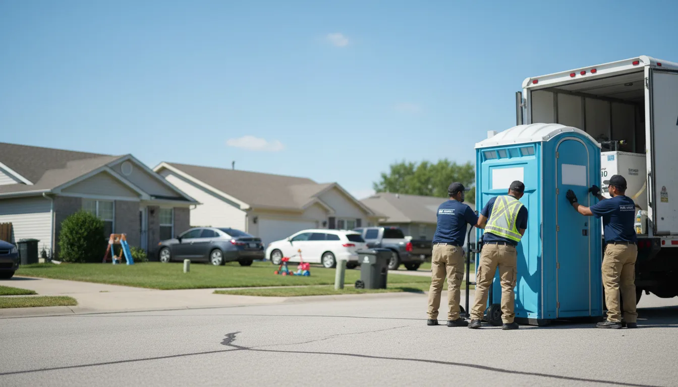 Standard Porta Potty Rentals in Elkins, AR near me